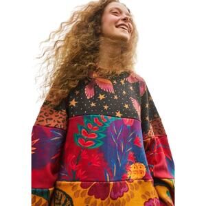 FARM Rio 2 Piece EUC Mixed Prints Matching Set Sweatsuit